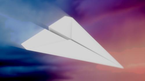 Paper plane preview image
